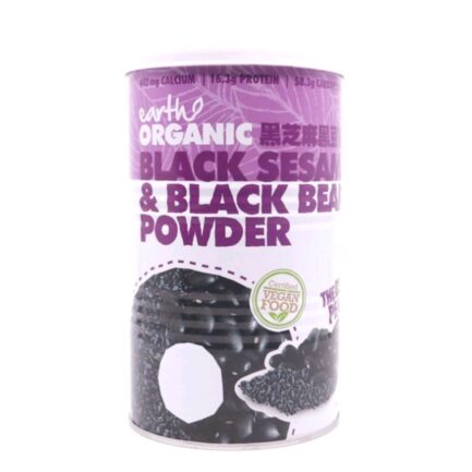 Earth Living Vegan Organic Black Sesame & Black Bean Powder 純素有機黑芝麻黑豆粉 - 500g