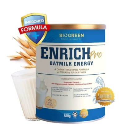 Biogreen Enrich Pro Oatmilk Energy 850g