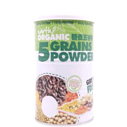 Earth Organic Vegan Organic 5 Grains Powder Powder 純素有機營養五穀粉 - 500g