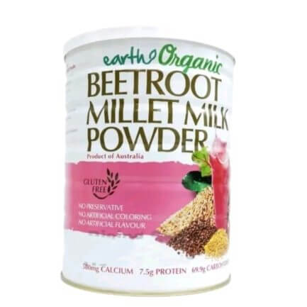 Earth Organic Beetroot Millet Milk Powder 900g